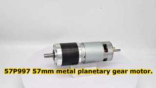 57P997 57mm metal planetary gear motor.